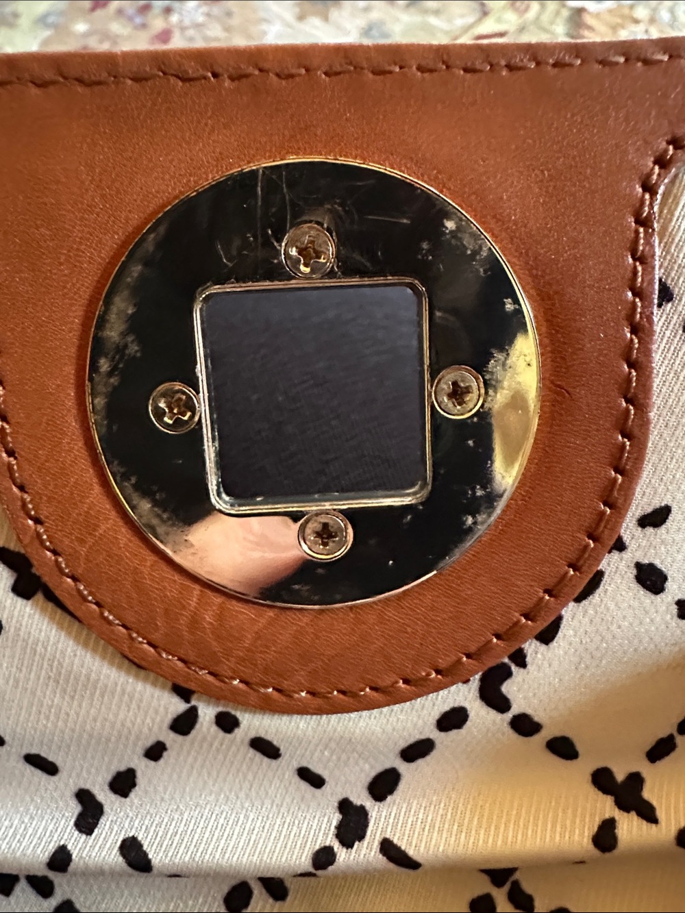 kate spade Christie Street Evan Saddle Leather Wristlet Clutch - Picture 4 of 14